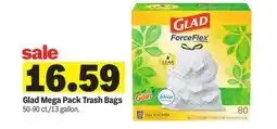 Meijer Glad Mega Pack Trash Bags offer