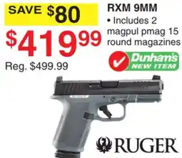 Dunham's Sports RXM 9MM offer
