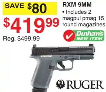 Dunham's Sports RXM 9MM offer