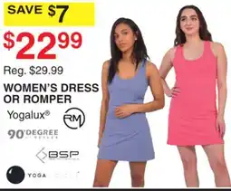 Dunham's Sports WOMEN'S DRESS OR ROMPER YOGALUX offer