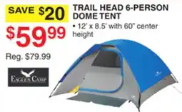 Dunham's Sports TRAIL HEAD 6-PERSON DOME TENT offer