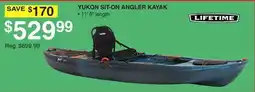 Dunham's Sports YUKON SIT-ON ANGLER KAYAK offer