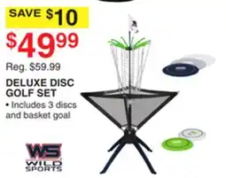 Dunham's Sports DELUXE DISC GOLF SET offer