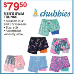 Dunham's Sports MEN'S SWIM TRUNKS offer