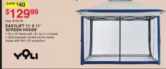 Dunham's Sports EASYLIFT 11' X 11' SCREEN HOUSE offer