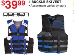 Dunham's Sports 4 BUCKLE SKI VEST offer