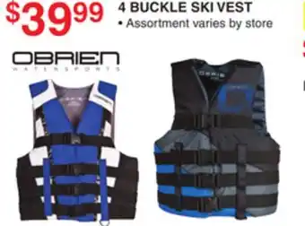 Dunham's Sports 4 BUCKLE SKI VEST offer