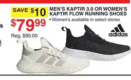 Dunham's Sports MEN'S KAPTIR 3.0 OR WOMEN'S KAPTIR FLOW RUNNING SHOES offer