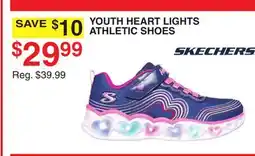 Dunham's Sports YOUTH HEART LIGHTS ATHLETIC SHOES offer