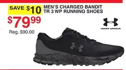 Dunham's Sports MEN'S CHARGED BANDIT TR 3 WP RUNNING SHOES offer