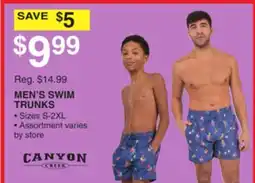 Dunham's Sports MEN'S SWIM TRUNKS offer