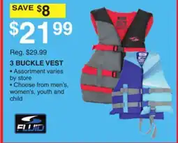 Dunham's Sports 3 BUCKLE VEST offer