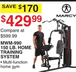 Dunham's Sports MWM-990 150 LB. HOME TRAINING SYSTEM offer
