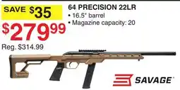 Dunham's Sports 64 PRECISION 22LR offer