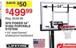 Dunham's Sports SFS POWER 54 91002 PORTABLE SYSTEM offer