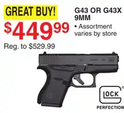 Dunham's Sports G43 OR G43X 9MM offer