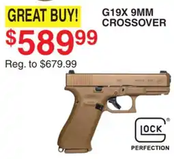 Dunham's Sports G19X 9MM CROSSOVER offer