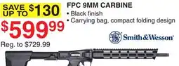 Dunham's Sports FPC 9MM CARBINE offer