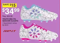Dunham's Sports YOUTH MIA FG SOCCER CLEATS offer