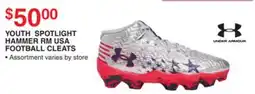 Dunham's Sports YOUTH SPOTLIGHT HAMMER RM USA FOOTBALL CLEATS offer