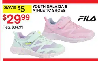 Dunham's Sports FILA YOUTH GALAXIA 5 ATHLETIC SHOES offer