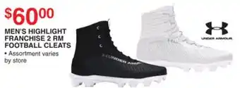 Dunham's Sports MEN'S HIGHLIGHT FRANCHISE 2 RM FOOTBALL CLEATS offer