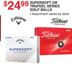 Dunham's Sports SUPERSOFT OR TRUFEEL SERIES GOLF BALLS offer