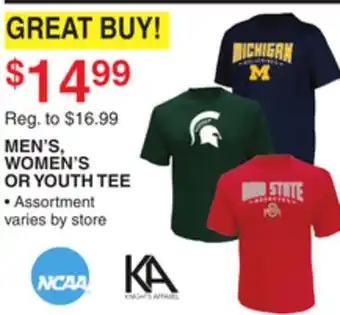 Dunham's Sports MEN'S, WOMEN'S OR YOUTH TEE offer