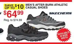 Dunham's Sports MEN'S AFTER BURN ATHLETIC CASUAL SHOES offer