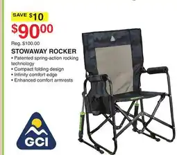 Dunham's Sports STOWAWAY ROCKER offer