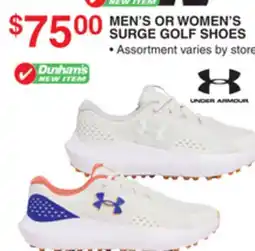 Dunham's Sports MEN'S OR WOMEN'S SURGE GOLF SHOES offer