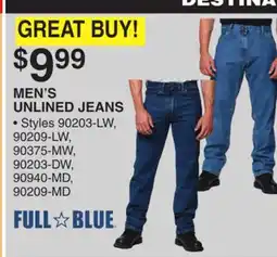 Dunham's Sports MEN'S UNLINED JEANS offer