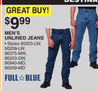 Dunham's Sports MEN'S UNLINED JEANS offer