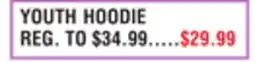 Dunham's Sports YOUTH HOODIE offer