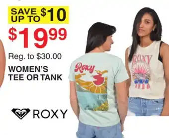 Dunham's Sports WOMEN'S TEE OR TANK offer