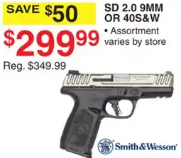 Dunham's Sports SD 2.0 9MM OR 40S & W offer