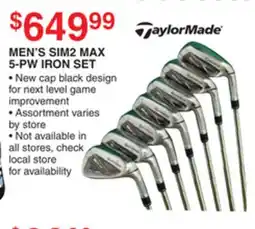 Dunham's Sports MEN'S SIM2 MAX 5-PW IRON SET offer