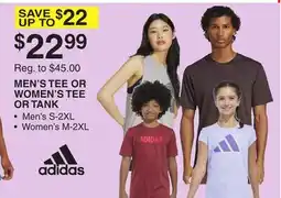 Dunham's Sports MEN'S TEE OR WOMEN'S TEE OR TANK offer