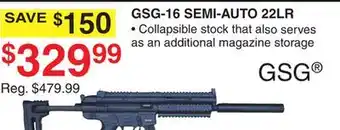 Dunham's Sports GSG-16 SEMI-AUTO 22LR offer
