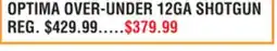 Dunham's Sports OPTIMA OVER-UNDER 12GA SHOTGUN offer