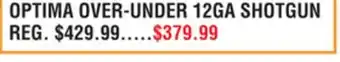 Dunham's Sports OPTIMA OVER-UNDER 12GA SHOTGUN offer