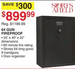 Dunham's Sports 64 GUN FIREPROOF offer