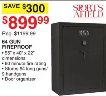 Dunham's Sports 64 GUN FIREPROOF offer