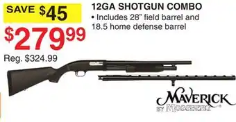Dunham's Sports 12GA SHOTGUN COMBO offer