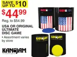 Dunham's Sports USA OR ORIGINAL ULTIMATE DISC GAME offer