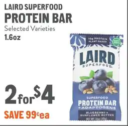 New Seasons Market Laird superfood protein bar offer