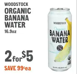 New Seasons Market Woodstock organic banana water offer