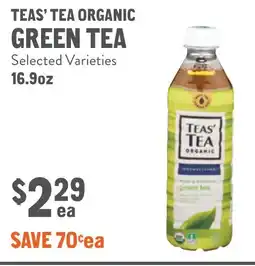 New Seasons Market Teas' tea organic green tea offer