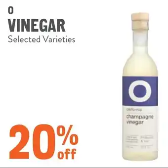 New Seasons Market O vinegar offer