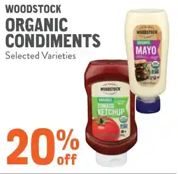 New Seasons Market WOODSTOCK ORGANIC CONDIMENTS offer